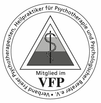 Siegel: Mitglied im VFP, Verband Freier Psychotherapeuten